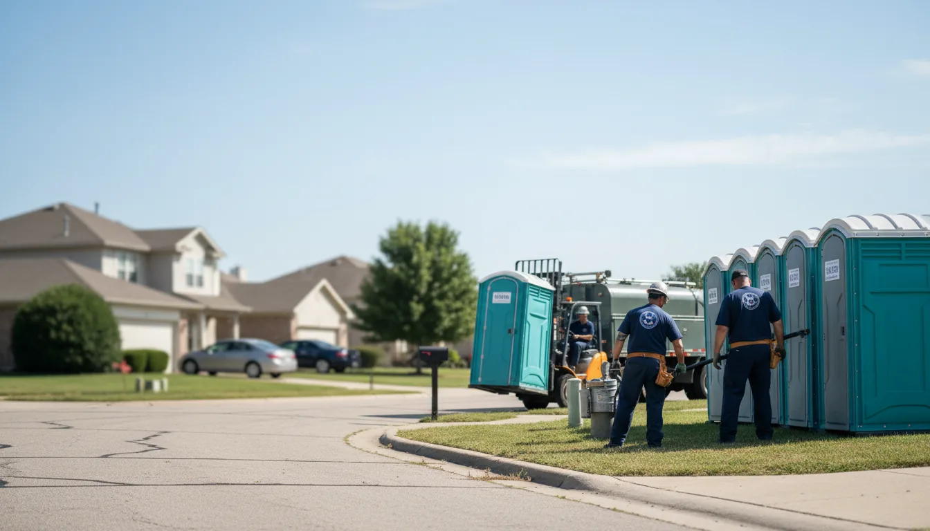 Porta Potty Rental in Keenes, IL near me
